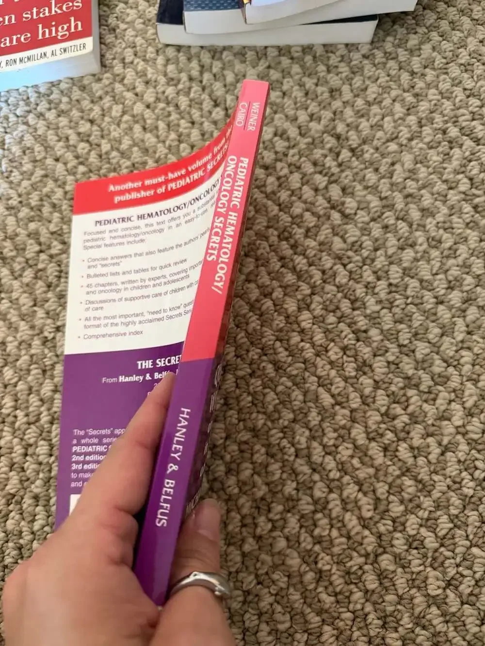 Pediatric Hematology/Oncology Secrets by Michael A. Weiner and Mitchell S. Cairo